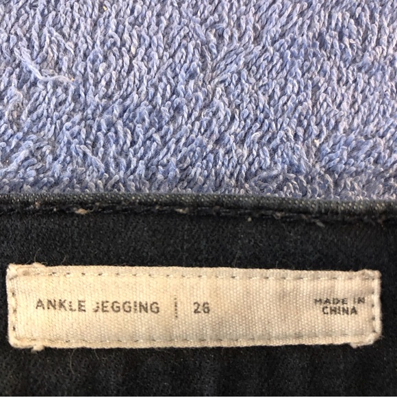 PacSun Los Angeles women’s ankle jagging draw him navy blue jeans 26 - Picture 3 of 5